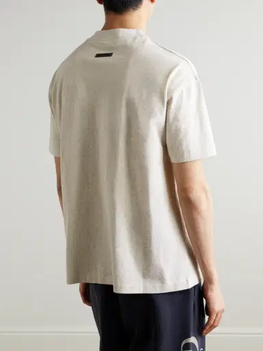 Fear of God Essentials Logo-Print Cotton-Jersey T-Shirt - Men | Thumbnail 3 Fear of God Essentials Logo-Print Cotton-Jersey T-Shirt - Men | Thumbnail 3