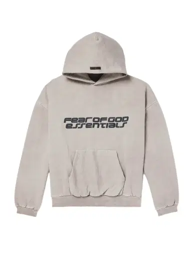 Fear of God Essentials 90s Logo-Print Cotton-Jersey Hoodie - Men | Thumbnail 1