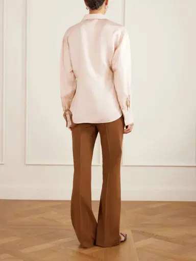 RÓHE Shaped Silk-twill Shirt | Thumbnail 4 RÓHE Shaped Silk-twill Shirt | Thumbnail 4
