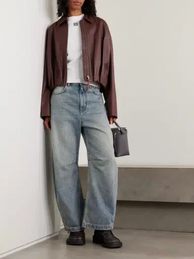 Loewe Balloon Leather Jacket | Thumbnail 2 Loewe Balloon Leather Jacket | Thumbnail 2
