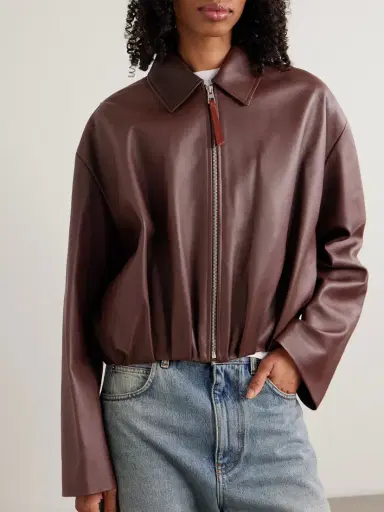 Loewe Balloon Leather Jacket | Thumbnail 3 Loewe Balloon Leather Jacket | Thumbnail 3