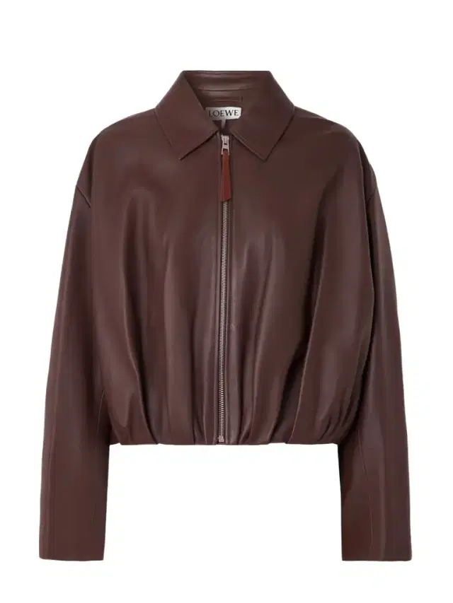 Balloon Leather Jacket