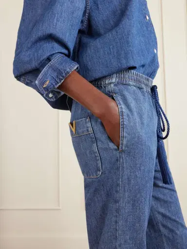 Valentino Garavani Tasseled High-rise Bootcut Jeans | Thumbnail 5 Valentino Garavani Tasseled High-rise Bootcut Jeans | Thumbnail 5