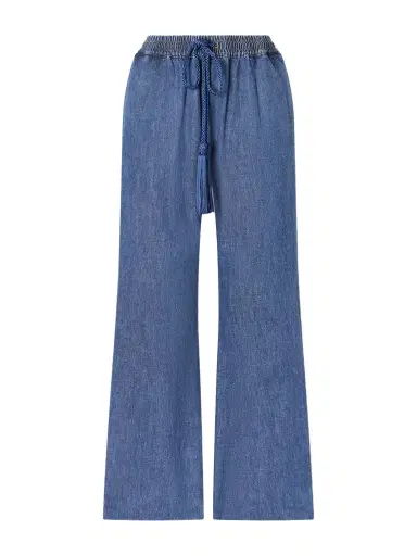 Valentino Garavani Tasseled High-rise Bootcut Jeans | Thumbnail 1 Valentino Garavani Tasseled High-rise Bootcut Jeans | Thumbnail 1