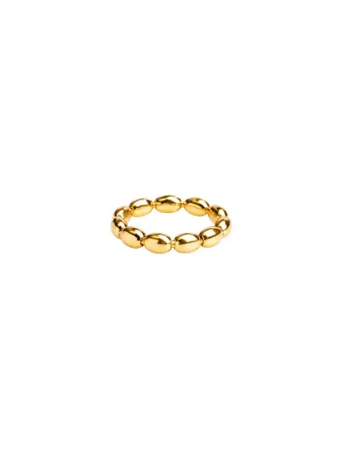 Wish Fine Jewelry 18KY 3.5g Big Bead Ring | Thumbnail 1