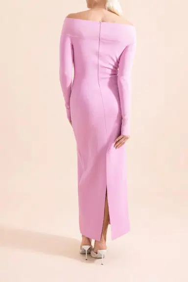 Stella McCartney Compact Knit Long Sleeve Dress | Thumbnail 4