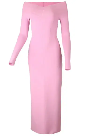 Stella McCartney Compact Knit Long Sleeve Dress | Thumbnail 1