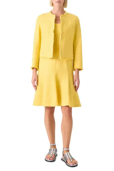 Akris punto Fitted Crop Jacket | Thumbnail 2 Akris punto Fitted Crop Jacket | Thumbnail 2
