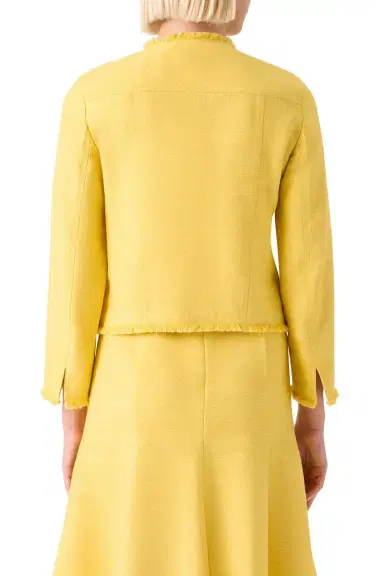 Akris punto Fitted Crop Jacket | Thumbnail 6 Akris punto Fitted Crop Jacket | Thumbnail 6