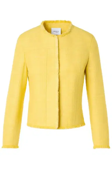 Akris punto Fitted Crop Jacket | Thumbnail 1 Akris punto Fitted Crop Jacket | Thumbnail 1