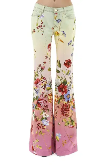 Roberto Cavalli Miami Flowers Flare Pant | Thumbnail 2