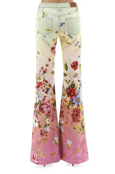Roberto Cavalli Miami Flowers Flare Pant | Thumbnail 3