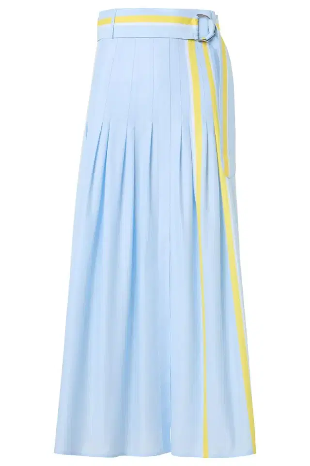 Stripe Pleated Midi Skirt Stripe Pleated Midi Skirt