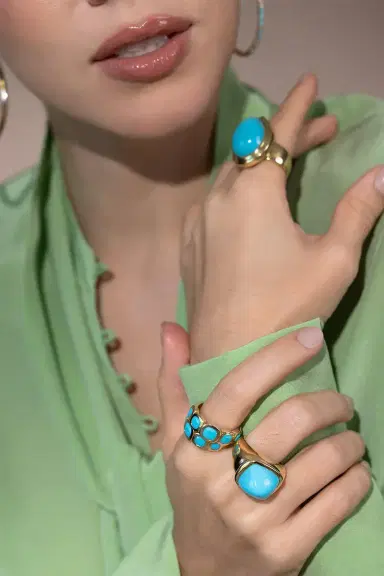 Robinson Pelham Sugar Loaf Turquoise Ring | Thumbnail 5