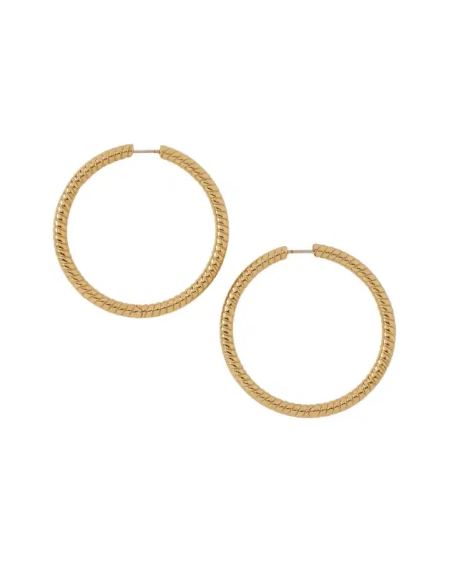 Jennifer Fisher 1.5 Madison Ave Baby Hoops