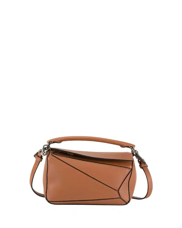 Loewe Puzzle Mini Top-Handle Bag in Leather