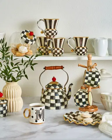 MacKenzie-Childs Courtly Check Mug | Thumbnail 6