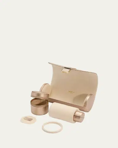 Wolf Palermo Double Watch Roll & Jewelry Pouch | Thumbnail 4 Wolf Palermo Double Watch Roll & Jewelry Pouch | Thumbnail 4