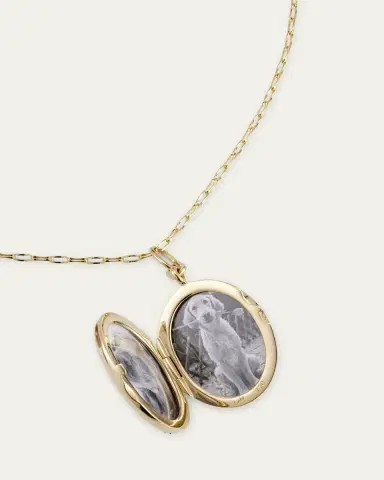Monica Rich Kosann "Catherine" Staggered Diamond Locket | Thumbnail 3