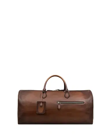Berluti Men's Jour Off Leather Travel Bag, L | Thumbnail 1 Berluti Men's Jour Off Leather Travel Bag, L | Thumbnail 1