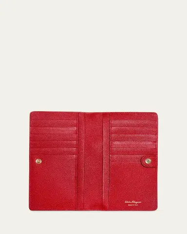 Ferragamo Gemini Bifold Leather Wallet | Thumbnail 2 Ferragamo Gemini Bifold Leather Wallet | Thumbnail 2