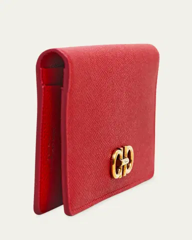 Ferragamo Gemini Bifold Leather Wallet | Thumbnail 3 Ferragamo Gemini Bifold Leather Wallet | Thumbnail 3