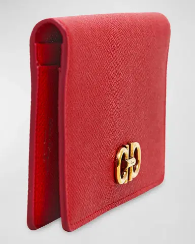 Ferragamo Gemini Bifold Leather Wallet | Thumbnail 6 Ferragamo Gemini Bifold Leather Wallet | Thumbnail 6