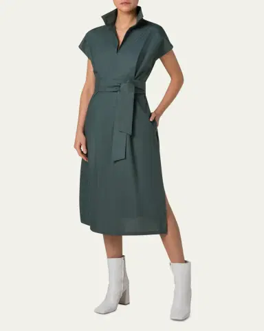 Akris Cotton Poplin Midi Shirtdress | Thumbnail 2