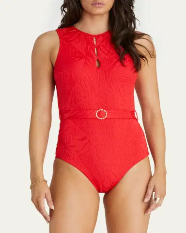 Aqua Blu Australia Rossa Prudence Cutout One-Piece Swimsuit | Thumbnail 5