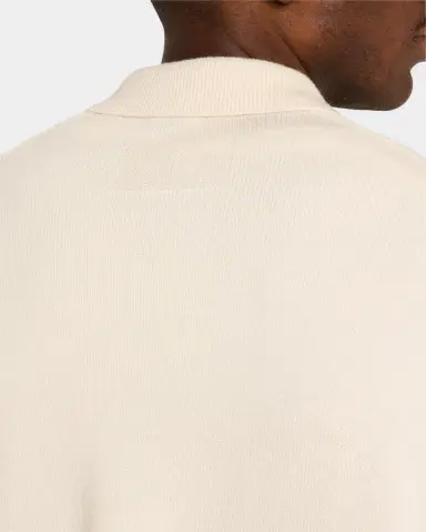 FRAME Men's Wool-Silk Polo Sweater | Thumbnail 4