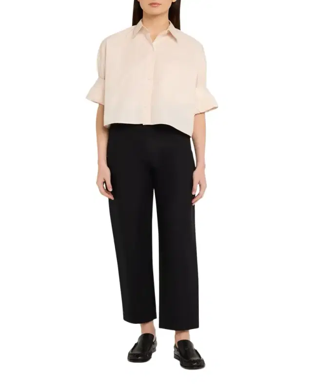 Next Ex Cropped Shirt in Superfine Cotton
