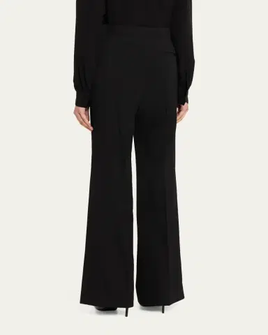 Stella McCartney Flare-Leg Wool Pants | Thumbnail 3 Stella McCartney Flare-Leg Wool Pants | Thumbnail 3