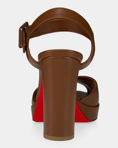 Christian Louboutin 100mm Cora Leather Sandals | Thumbnail 14 Christian Louboutin 100mm Cora Leather Sandals | Thumbnail 14