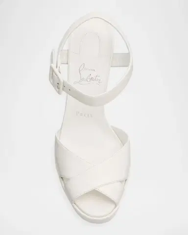 Christian Louboutin 100mm Cora Leather Sandals | Thumbnail 21 Christian Louboutin 100mm Cora Leather Sandals | Thumbnail 21