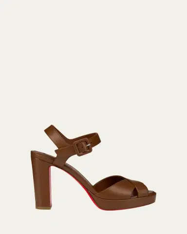 Christian Louboutin 100mm Cora Leather Sandals | Thumbnail 10 Christian Louboutin 100mm Cora Leather Sandals | Thumbnail 10