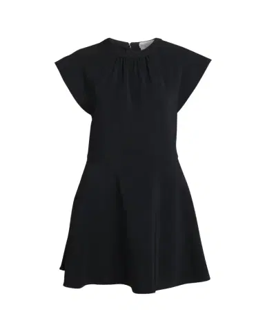 Stella McCartney Cap-Sleeve V-Waist Mini Dress | Thumbnail 1
