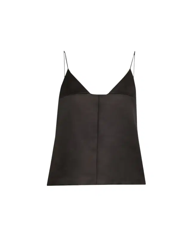 Bridges Silk Empire-Waist Tank Top