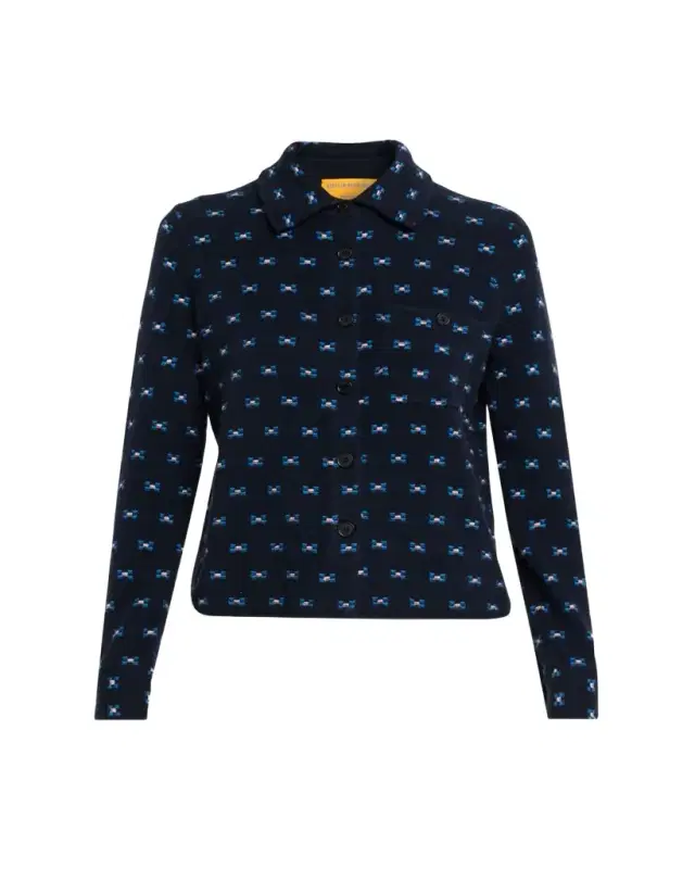 Dylan Tweed Cashmere Shirt