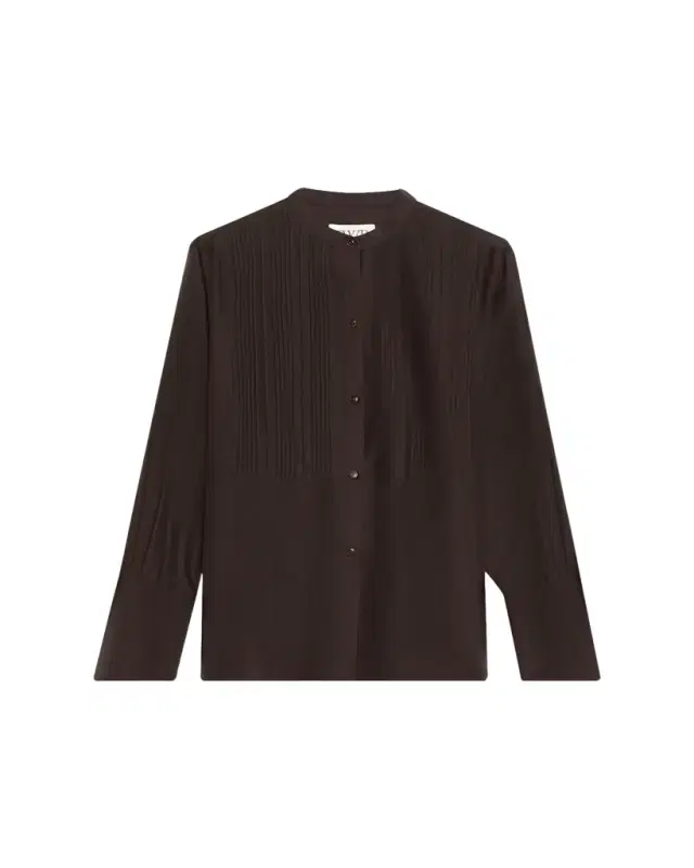 The Night Before Cotton-Silk Organza Top