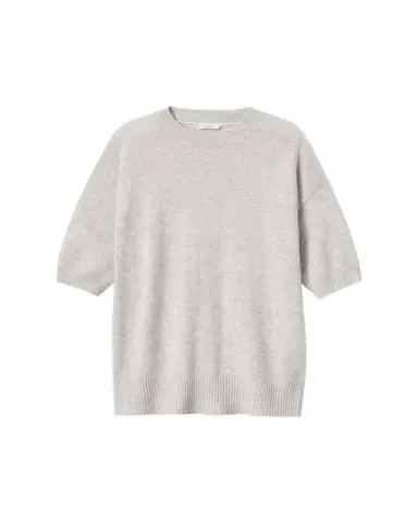 Lafayette 148 New York Oversized Elbow-Sleeve Cashmere Sweater | Thumbnail 1