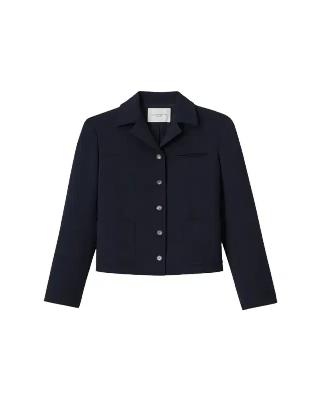 Pick Stitch Double-Face Wool Jacket