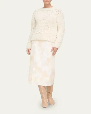 Lafayette 148 New York Straight Sequin Midi Skirt | Thumbnail 2 Lafayette 148 New York Straight Sequin Midi Skirt | Thumbnail 2