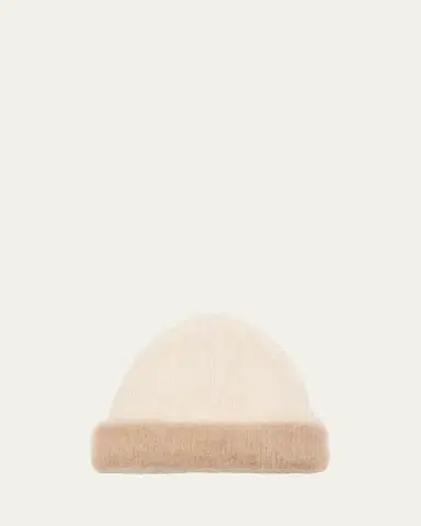 Guest in Residence Grizzly Reversible Cashmere Beanie | Thumbnail 2