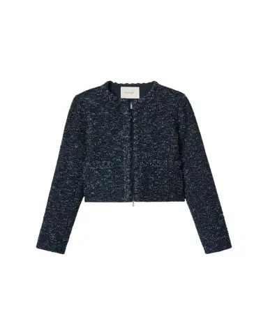 Lafayette 148 New York Pom Pom-Trim Boucle Tweed Jacket | Thumbnail 1 Lafayette 148 New York Pom Pom-Trim Boucle Tweed Jacket | Thumbnail 1