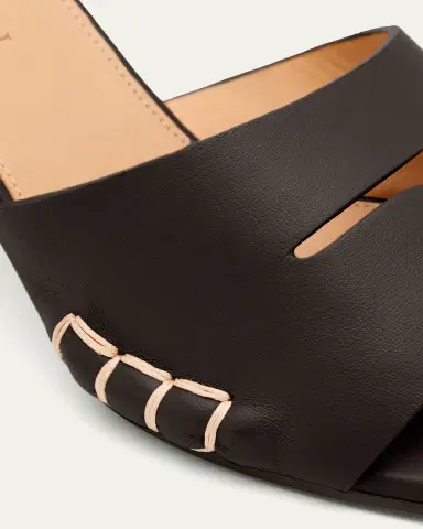 JW Anderson Leather Loafer-Inspired Mule Sandals | Thumbnail 5 JW Anderson Leather Loafer-Inspired Mule Sandals | Thumbnail 5