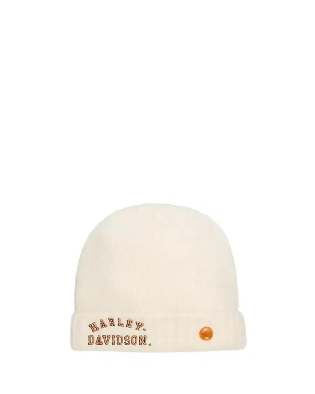 God’s True Cashmere x Harley-Davidson Men's Boucle Cashmere Beanie