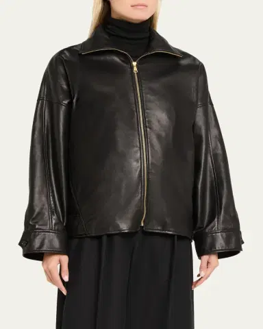 DARKPARK Celine Nappa Leather Aviator Jacket | Thumbnail 4 DARKPARK Celine Nappa Leather Aviator Jacket | Thumbnail 4