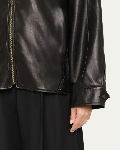 DARKPARK Celine Nappa Leather Aviator Jacket | Thumbnail 5 DARKPARK Celine Nappa Leather Aviator Jacket | Thumbnail 5