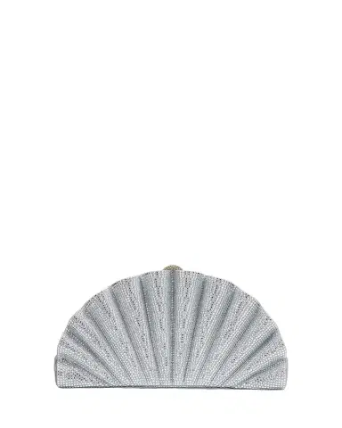 Judith Leiber Couture Origami Crystal Fan Clutch Bag | Thumbnail 1 Judith Leiber Couture Origami Crystal Fan Clutch Bag | Thumbnail 1