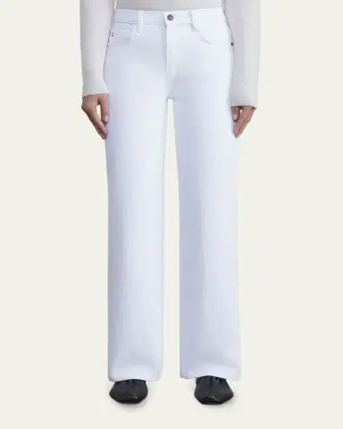 Lafayette 148 New York Straight-Leg Cotton Denim Jeans | Thumbnail 2 Lafayette 148 New York Straight-Leg Cotton Denim Jeans | Thumbnail 2